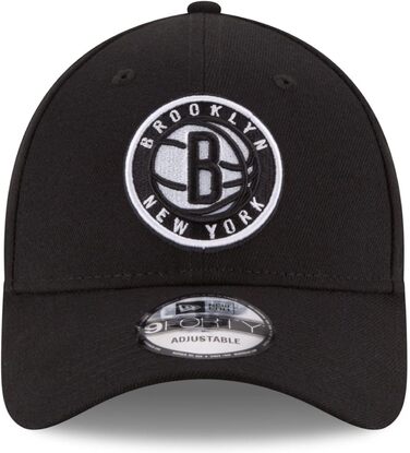 Кепка New Era Brooklyn Nets The League 9Forty Adjustable чорного кольору, універсальний розмір