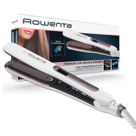 Rowenta Premium Care Brush & Straight SF7510F0: Випрямляч-щітка з кератино-кашеміровим покриттям та іонізацією