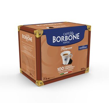 Кава в капсулах Caffè Borbone Respresso Light Mischung, сумісні з Nespresso, 100 шт
