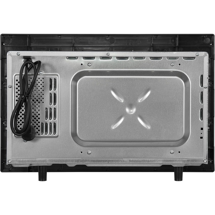 Вбудована мікрохвильова піч Exquisit EMW20-DG-020 | 800 Вт, гриль 1000 Вт, 8 програм, діаметр підноса 27 см, нержавіюча сталь