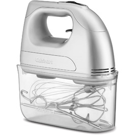 Cuisinart Power Advantage 7-Speed Hand Mixer | Whisk | Dough Hooks | Stainless Steel Beaters | 7 Speeds | 200W Motor | Detachable Storage Case | Electric Hand Mixer for All Hand Mixing - Power Advantage
