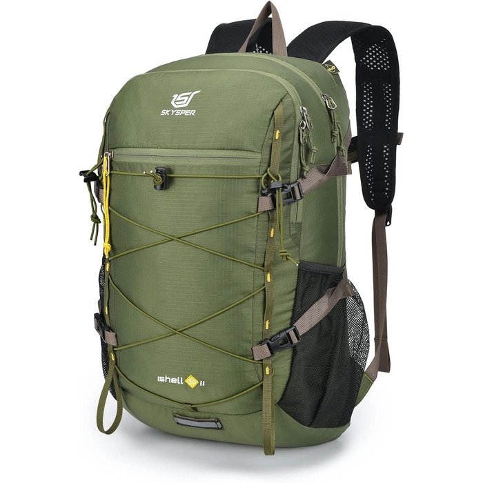 SKYSPER ISHELL 30 Foldable Backpack 30L Ultra-light Daypack Packable Daypack Waterproof Hiking Backpack Travel Backpack for Camping Outdoor Hiking Travel