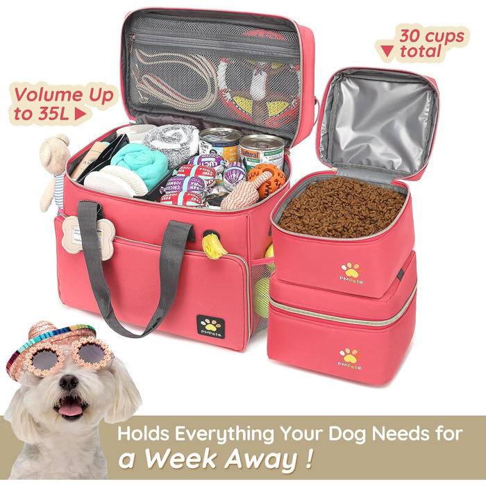 Транспортна сумка для домашніх тварин з багатьма кишенями, ідеальна для подорожей та перевезення котів та собак