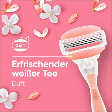 Смінні леза для жіночої бритви Gillette Venus Comfortglide Spa Breeze, рожеві, 12 шт
