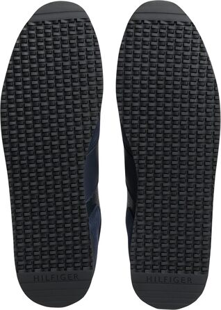 Кросівки Tommy Hilfiger чоловічі Runner Iconic з шкіри та замші, синій, 43 EU