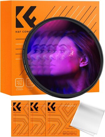 Фільтр K&F Concept 67mm Mirage Pentaprism з оптичного скла для камери - Nano-B серія