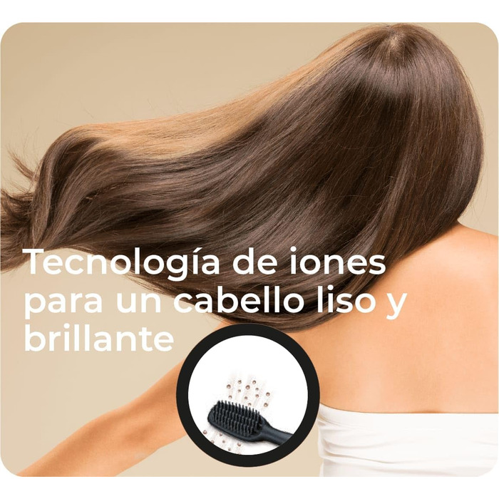 Випрямляльна щітка для волосся Beurer HS 60 з іонізацією та керамічним покриттям