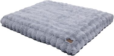 Крісло-лежанка для собак BingoPaw: великі, середні породи, водонепроникне, знімне, неслизьке, 90x60x10 см (3XL: 130x110x12 см, сірий)