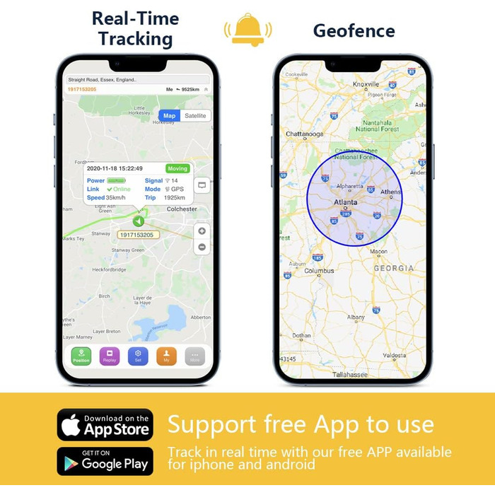 GPS-трекер SINOTRACK ST-901L 4G для авто, мото, вантажівок, водонепроникний, з антикрадіжним сигналом, підтримка iOS, Android, веб