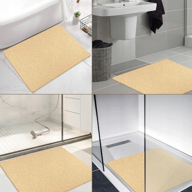 Протиковзаючий килимок для душу 60 x 80 см, м'який, ПВХ