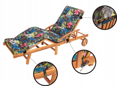 Подушка Hobbygarden 201 x 55 x 8 см, багатоколірна