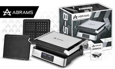 Електричний контактний гриль Abrams B530, 2200 Вт