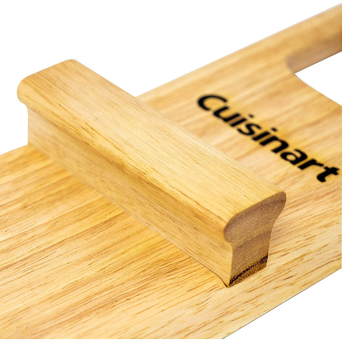 Cuisinart CCB-100 Grill Cleaning Brush with 3 Bristles (BBQ Wood Scraper Grill Cleaning)