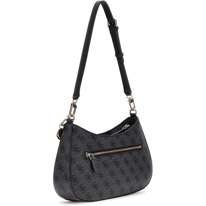 Сумка жіноча GUESS Noelle II Top Zip через плече Coal Logo, оригінал