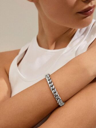 Чоловіча ланцюжок Panzerkette Miami з нержавіючої сталі Bestyle, 21 см, 9 мм | з подарунковою коробкою