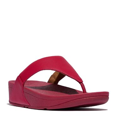 Сандалі жіночі Fitflop Lulu з шкіри, червоні, розмір 42 EU