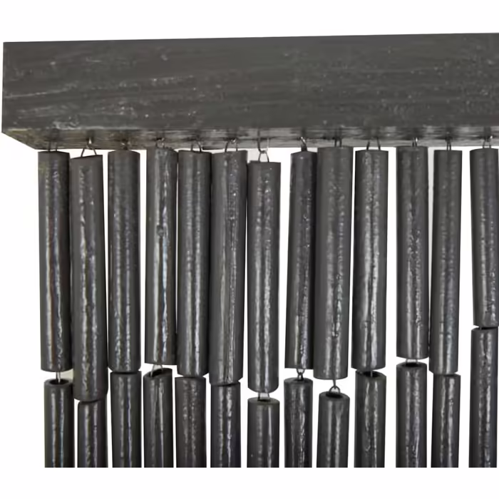 vidaXL Insect Screen Door Curtain Fly Screen Decorative Curtain Bamboo Curtain Room Divider Thread Curtain Decor for Balcony Door Bamboo 100x200cm (H200 x W90 cm (1-Pack))