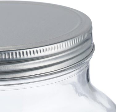 Набір диспенсерів для напоїв Relaxdays (2 шт), 4 л, з краником та кришкою, прозорий скляний диспенсер для води та лимонаду