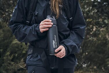 Contigo Free Flow Stainless Steel Water Bottle, 100% Leak-Proof, Large BPA-Free Insulated Thermo Water Bottle, Keeps Drinks Cold for Up to 29 Hours, Premium Outdoor Iso-Sport Bottle, 700 ml