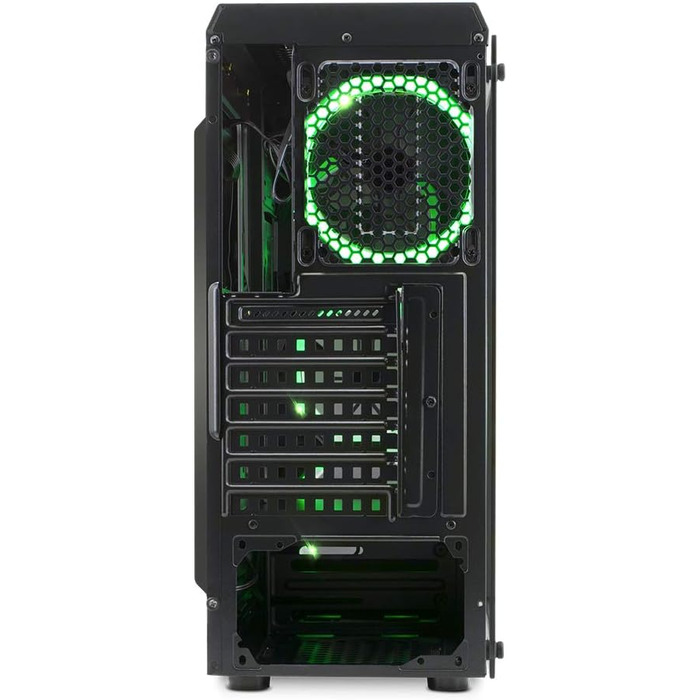 Комп'ютерний корпус EMPIRE GAMING Warmachine - середній ATX корпус з 4 тихими вентиляторами та RGB підсвічуванням