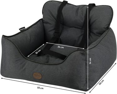 Автокрісло Nobby KADEK Navy, 55 x 50 x 34 см