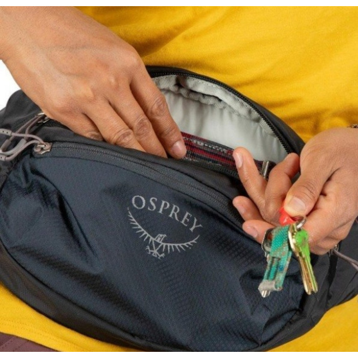 Поясна сумка Osprey Daylite Waist, чорна, універсальний розмір