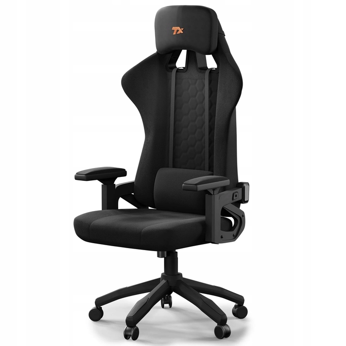 Ігрове крісло Trex E-Sports TX-150GC Magnar, тканина, чорне
