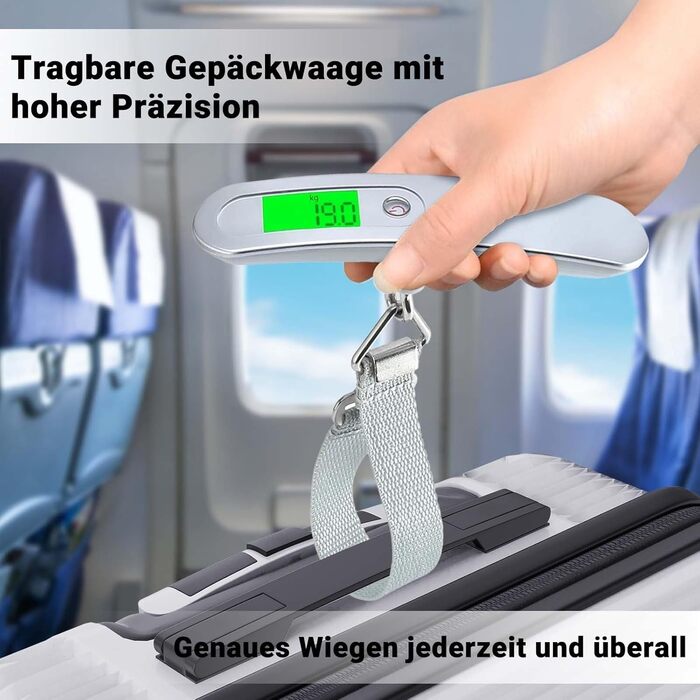 Набір валіз 3 шт., валіза з жорстким корпусом, ручна валіза, набір валіз з полікарбонату, легка та міцна, з обертовими колесами на 360° та замком TSA (перехідний колір фіолетовий)