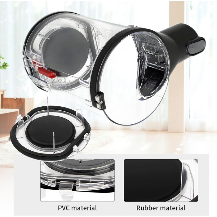 Контейнер для пилу до пилососів Dyson V6 DC58 DC61 DC62, сумісний з A/B портами