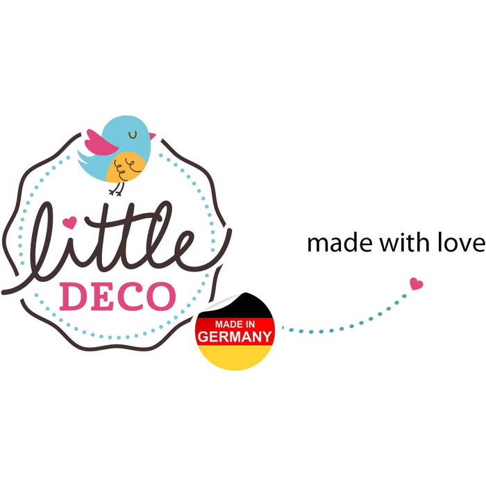 Little Deco Elephant Balloon Wall Sticker, Baby Nursery Wall Decal, DL889-4