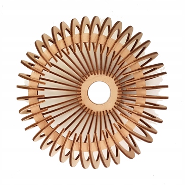 Підвісна LED-лампа ONE Loft: дерево, 3 точки освітлення, цоколь E27