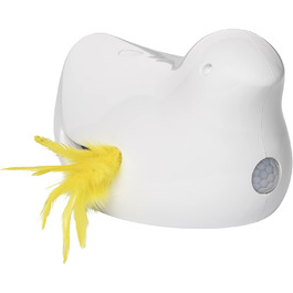 PetSafe Cat Toy, Interactive Engagement Toy with Timer, 3 AA Batteries Required (Peek-a-Bird)