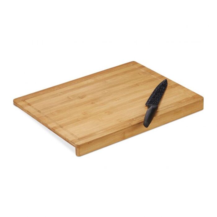 Relaxdays Cutting Board with Edge Stop