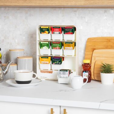 Підставка та органайзер для чайних пакетиків Mind Reader 'Baggy' – 180 шт.