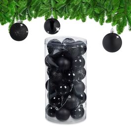 Relaxdays Set of 30 Christmas Baubles
