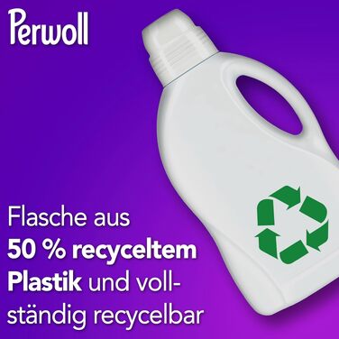 Рідкий пральний засіб Perwoll Renew Black для темного одягу, відновлення кольору та волокон, 80 прань