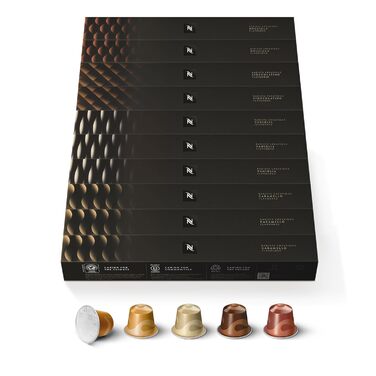 Капсули для Nespresso Original: набір 100 шт. Espresso та Lungo (Flavoured Collection)