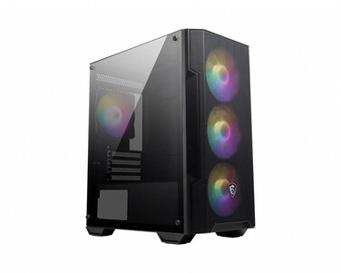 Корпус MSI MAG FORGE M100A Micro Tower, чорний
