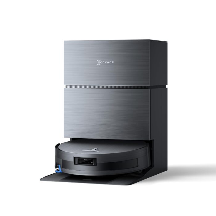 Робот-пилосос ECOVACS DEEBOT T30C Pro Omni GEN 2 з функцією миття, потужність 15400Pa, автопорожнення, гаряча сушка, час роботи 200 хв, ідеальний для шерсті тварин та килимів