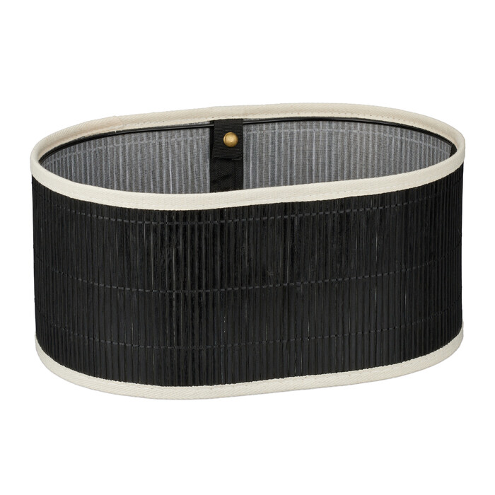 Relaxdays Bread Basket Paris in Black