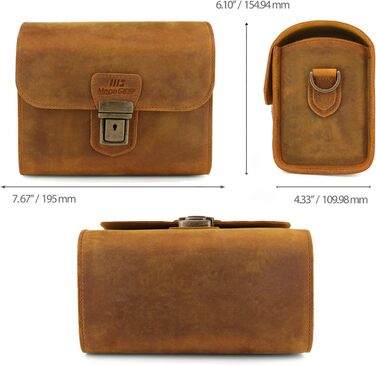 Чохол для камери MegaGear Pebble з натуральної шкіри для бездзеркальних, моментальних та DSLR камер