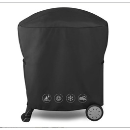 Чохол для гриля Weber Q 1000/2000 з візком, водонепроникний 600D Oxford, для моделей 50060001, 51060001, 54060001, міцний BBQ аксесуар