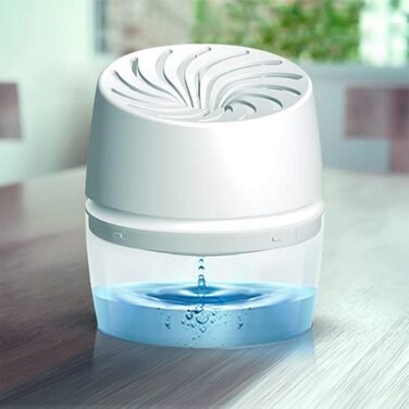 Unibond Aero 360 Compact Moisture Absorber, ultra-absorbent dehumidifier helps prevent condensation and musty odors, 1 unit included with 1 refill tablet 450 g in each box, bulk pack