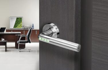 Електронний дверний замок Orno OR-ZS-850 Bluetooth Smart IP44, відкривання по PIN та через застосунок