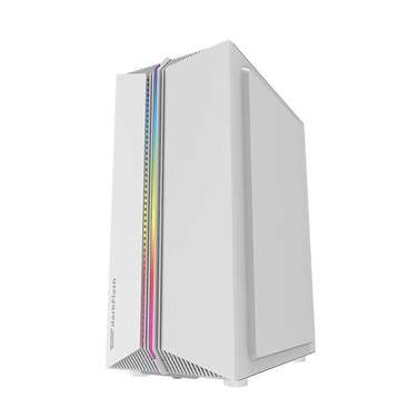 Корпус для комп'ютера darkFlash DK151 LED білий, Midi Tower, 3 RGB вентилятори