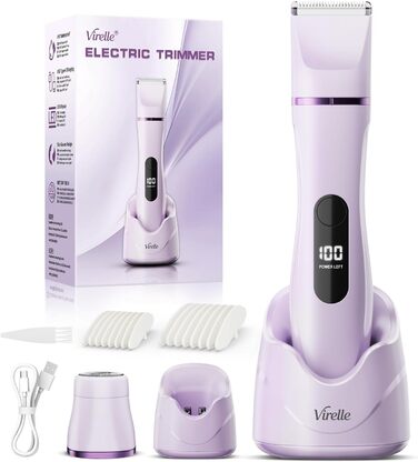 Електричний жіночий епілятор 2-в-1 Intimrasierer Lila: ніжний догляд за тілом та зоною бікіні