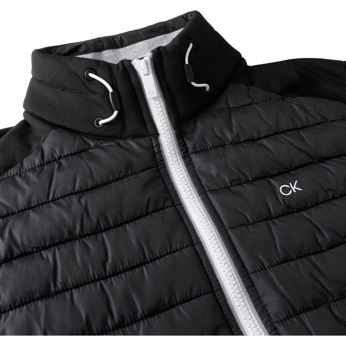 Чоловіча жилетка Calvin Klein Hybrid CK Insulate, чорний/сріблястий, легка та ізольована