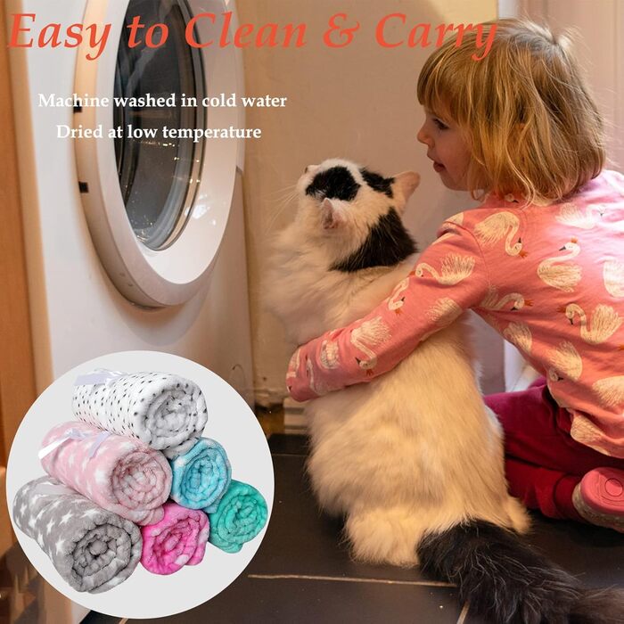 М'яка ковдра для собак та котів LeerKing: двошарова флісова ковдра 100 x 150 см (світло-сірий + зелений)