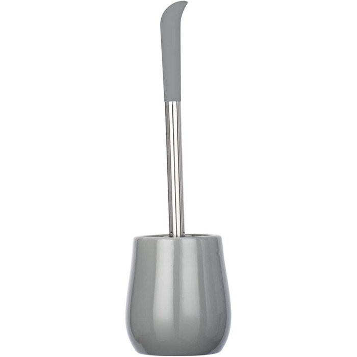 Набір для туалету WENKO Sydney Matt Keramik: тримач для щітки, кераміка, сірий, 39.5 x 12.5 x 12.5 см