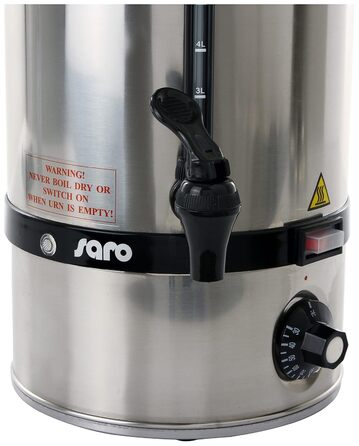 Saro 317-2010 Glühwein and Hot Water Boiler Model Hot Drink Mini, 10 L, 2500 W